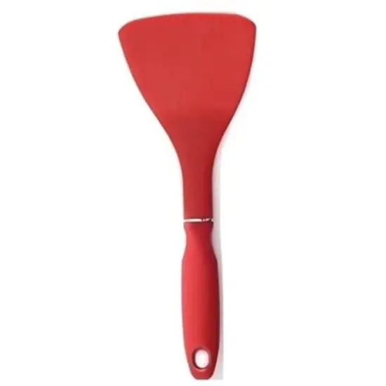 Norpro 10" Heat-Resistant Non-Slip Grip Nylon Turner - The Original Half Spatula {3}