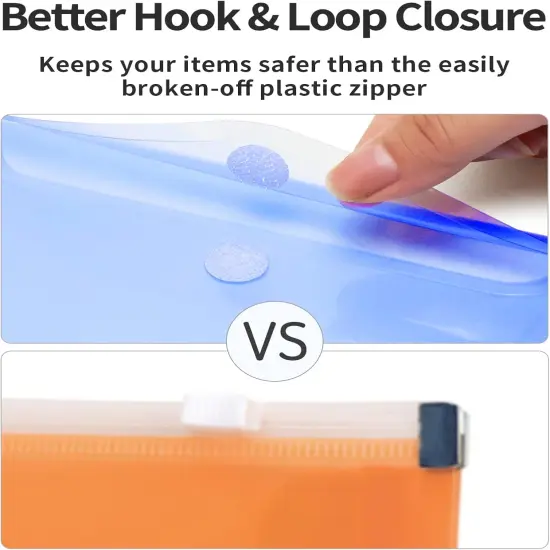 24 Pack Plastic Pencil Pouch {5}