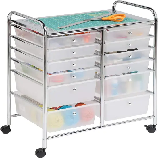 Rolling Storage Cart and Organizer - 12 {1}