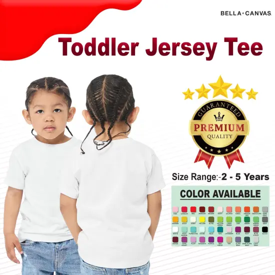 BELLA + CANVAS&reg; Toddler Crew Neck Jersey Short Sleeve Tee Forest {2}