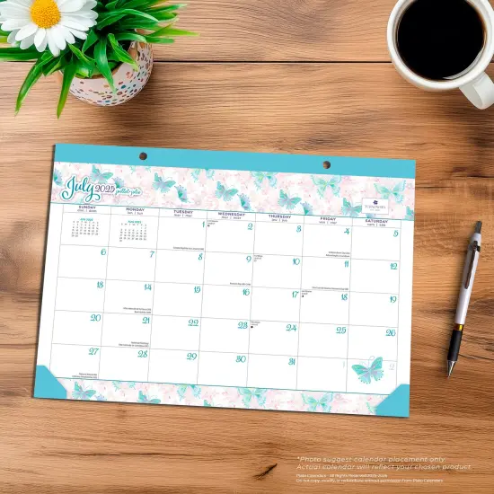 House of Turnowsky OFFICIAL | 2026 14x10 Inch 18 Months Monthly Desk Pad Calendar | July 2025 - December 2026 {2}