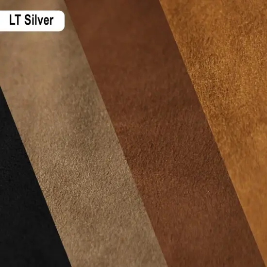 Luxury Suede Fabric Versatile & Durable White {7}