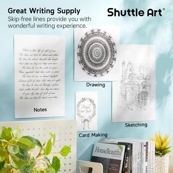 Black Gel Pens, Ink Glide Series 15 Pack Retractable 0.5mm Fine Point Rollerball Gel Ink Pens Quick Drying Waterproof Smooth Writing with Comfortable Grip for Office School and home {4}