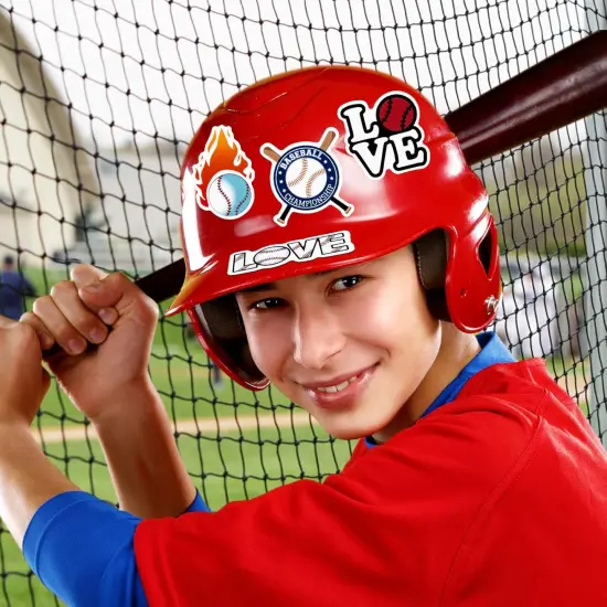 150PCS Baseball Stickers - Waterproof, Vinyl, for Bottles, Helmets, Posters & Scrapbooks - Gifts for Teens & Kids {5}