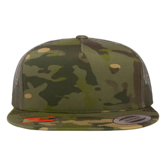 YP Classics&reg; Adult Multicam Trucker Cap ALPINE/ WHITE {6}