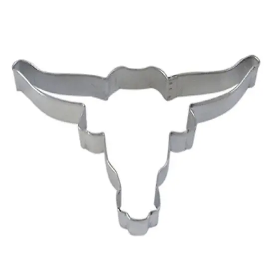 6.5&rdquo; Longhorn Metal Cookie Cutter {1}