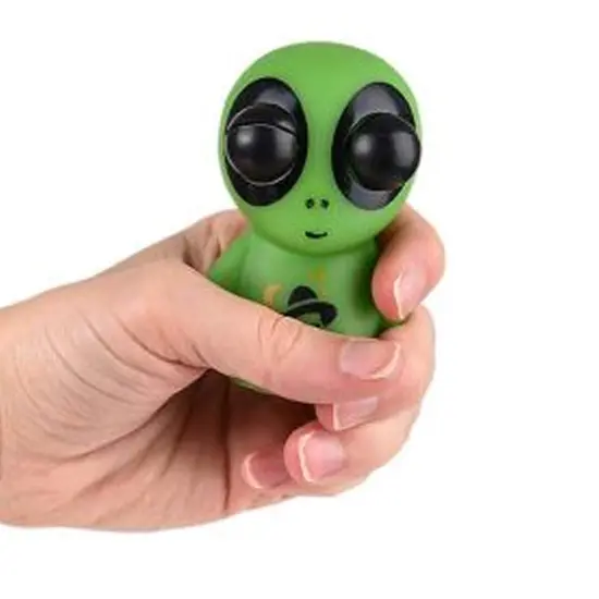 Eye Popping Aliens 3 1/2 Inches Soft Rubber {2}