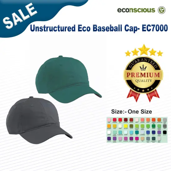 econscious&reg; Unstructured Eco Baseball Cap PICANTE {2}