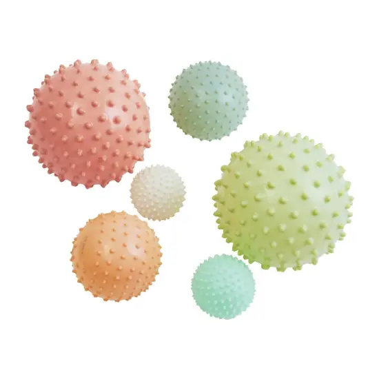 Kaplan Early Learning Company Sensory Balls - Set of 6 {1}