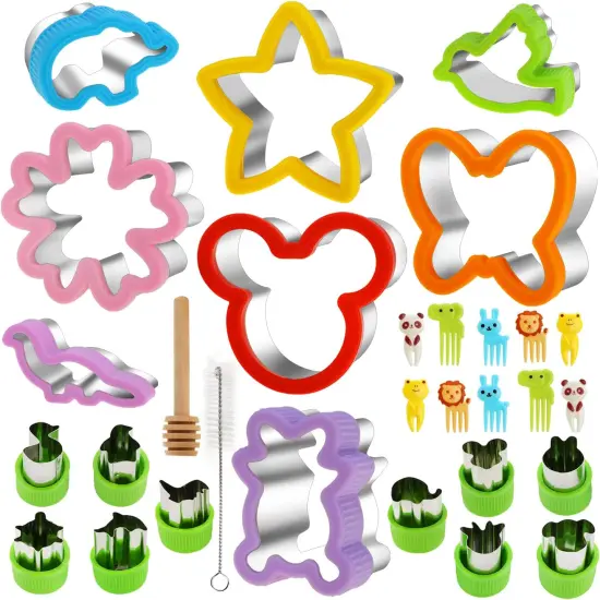Cookie Cutter Set Animal Shape Molds 30 Pieces {1}