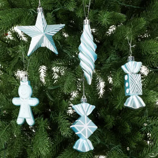 LANGXUN 20pcs Maca Blue Christmas {3}