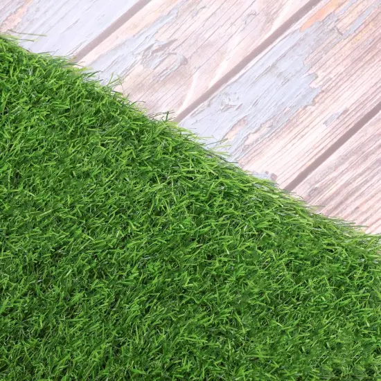 12 x 108 Inch Artificial Grass Table Runners Carpet Roll Synthetic Grass Table Runner Grass Tabletop Decoration for Spring Fall Summer Holiday, Baby Shower, Wedding, Birthday, Banquet {4}