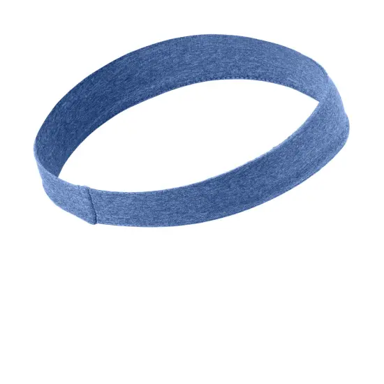Sport-Tek&reg; Contender Headband Tr Royal Hthr {2}