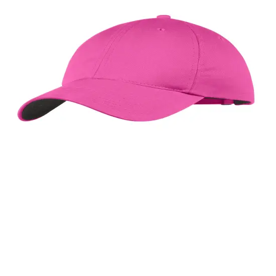 Nike&reg; Unstructured Cotton/Poly Twill Cap Vivid Pink {1}