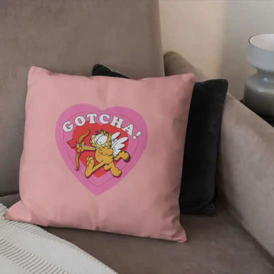 Nickelodeon Garfield Valentine's Day Throw Pillow 18&times;18 Inches Gotcha {3}