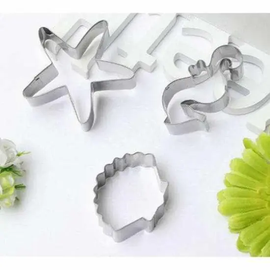 3 PC Sea Shells Cookie Cutter Set {2}
