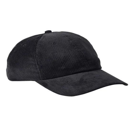 Big Accessories&reg; Corduroy Cap Textured & Stylish BLACK {1}