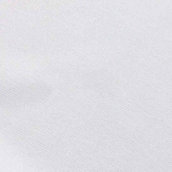 Micro Poly Stretch White PFP Fabric {6}