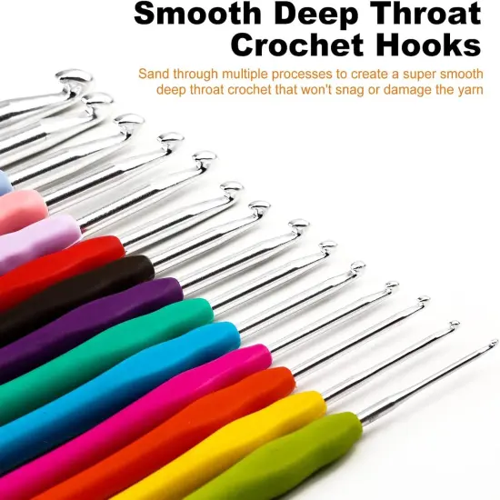 KOKNIT 12 PCS Crochet Hooks {4}