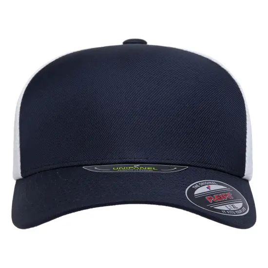 Flexfit® Unipanel Cap Sleek & Modern Fit TRUE NAVY/ WHITE {1}