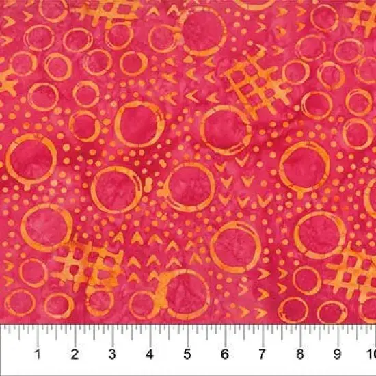 Banyan 83390-22 - JITTERBUG - Main Doodle - Watermelon 45" Fabric Per Yard {1}