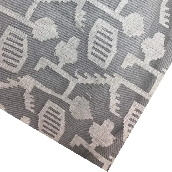 1 Yard Organza White on White Print Fabric for Bridal & Couture 44/45 Inch Wide {2}