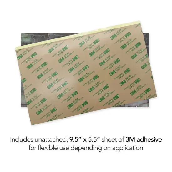 Shell Veneer, 5.5 x 9.5 inches | WMOP, BMOP, Abalone | Includes 3M Adhesive Sheet for Application, Great for Inlay Projects Flexible Strip BMOP {3}