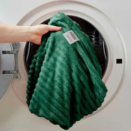 Nestl Cut Plush Fleece Blanket {2}