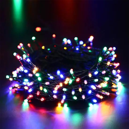 Joomer Battery Christmas String Lights, 66ft 200LED Fairy Lights Battery Operated Timer 8 Modes Waterproof for Outdoor Home Garden Party Holiday Christmas Trees Decoration (Multicolor) {5}