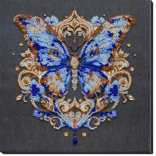 Bead Embroidery Kit - Luxurious sapphire {1}