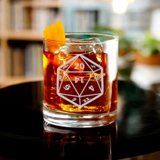 Rocks Glass - D20 - Double Old Fashioned {2}