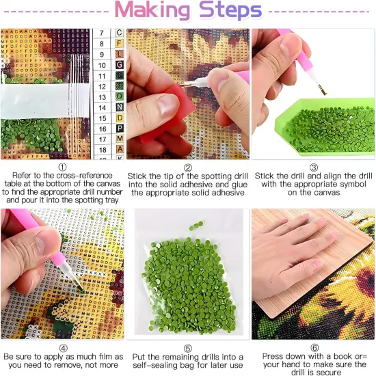 2 Pcs Diamond Art Paintings Butterfly, Diamond Art Kits for Adults, DIY Crystal Gem Craft Painting Kit, Special Shape Diamond Art Suncatcher Hanging Ornament for Home and Garden Decor {5}