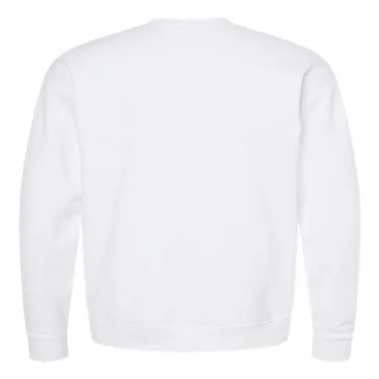 Tultex&reg; Fleece Crewneck Sweatshirt White {2}