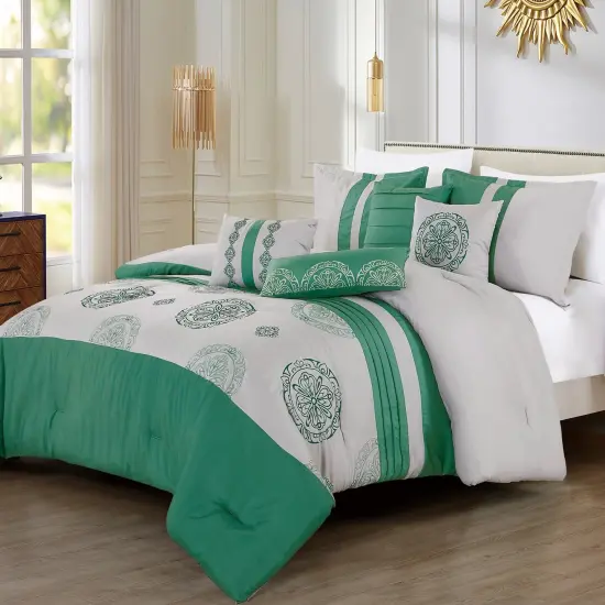 Bluma Luxury 7 Pieces Comforter Set {1}