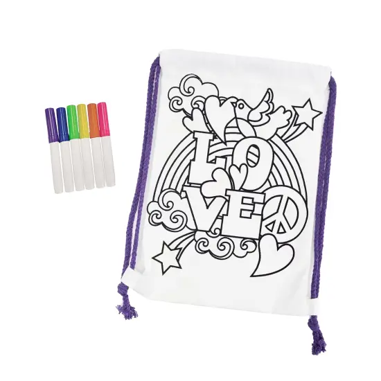 Colorbok Make It Colorful! Color Your Own Backpack-Groovy {2}