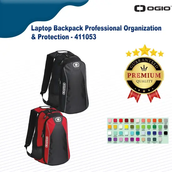 OGIO&reg; Laptop Backpack Professional Organization & Protection Black {2}
