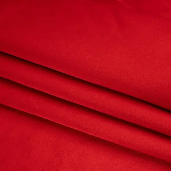1 Yard Red Silk Duchesse Satin Luxury Fabric Perfect for Prom Dresses, 59 Inches Width {4}