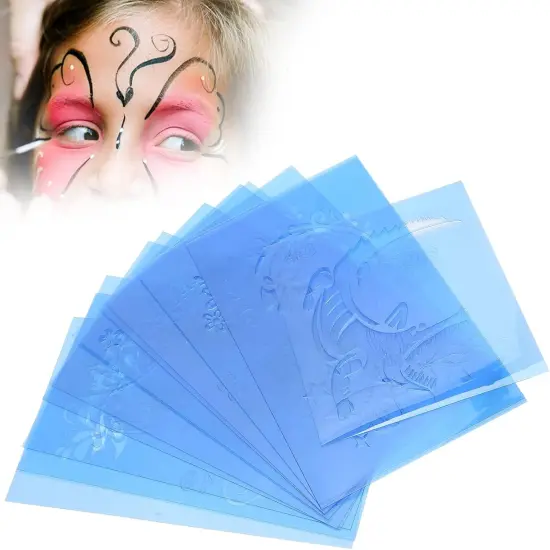 Face Painting Template Stencils(12Pcs) {1}