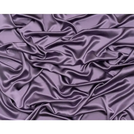 1 Yard Dusk Mauve Silk Crepe Back Satin Premium Smooth Soft Luxurious Fabric 44 inch Width {3}