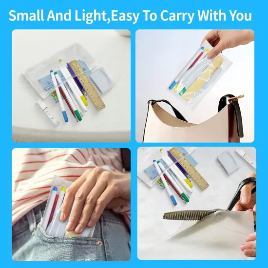 Fabric Markers for Sewing Set (White, Blue, Black, Red, Yellow, Green) {3}