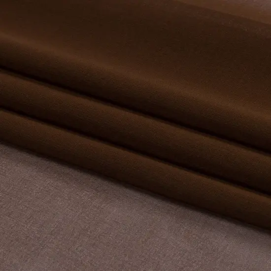 1 Yard Chocolate Premium Silk Chiffon Fabric Lightweight for Elegant Dresses 54 Inch Width {4}