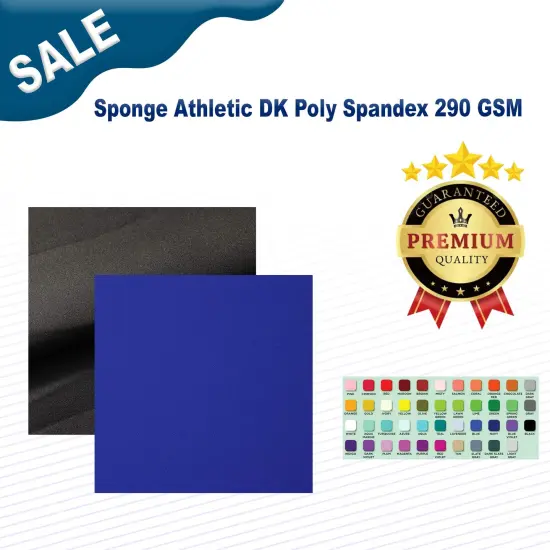 Sponge Athletic DK Poly Spandex 290 GSM DK Royal {2}
