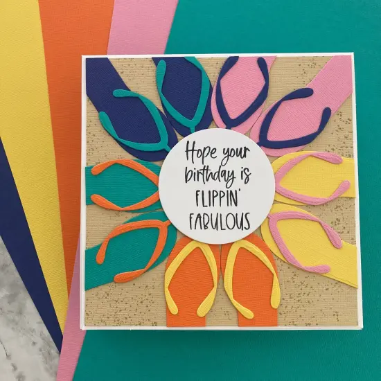 LEMON TWIST - Textured 12x12 Cardstock - Encore Paper {7}