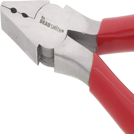 The Beadsmith Fold-Over Crimp Pliers for Leather, Suede, and Crimping, Jewelry Making Supplies {2}