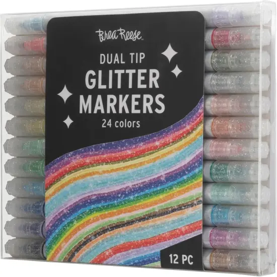 Dual Tip Markers - Glitter {4}
