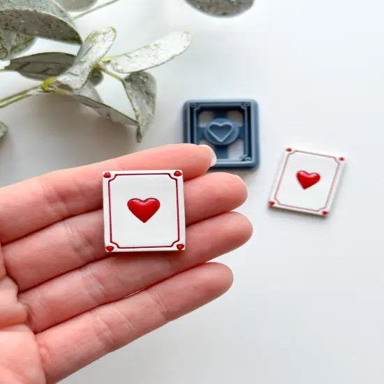 HEART PLAYING CARD | WONDERLAND | CLAY CUTTERS {3}
