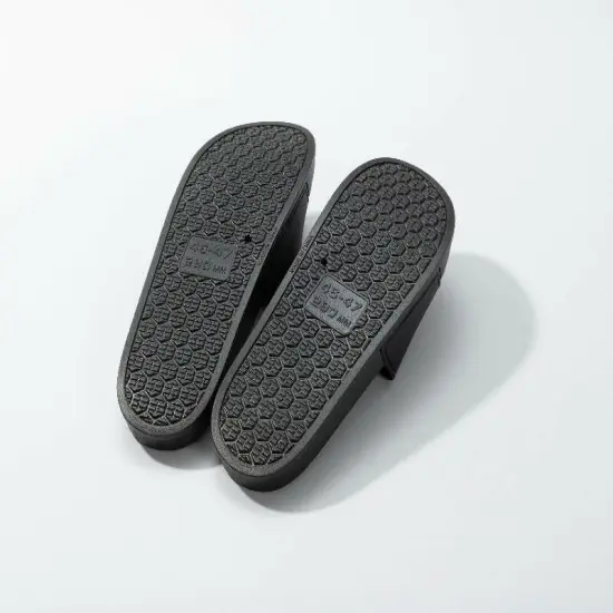 Craft Express Black DTF Sliders &ndash; Adult Size Customizable Slide Sandals {7}