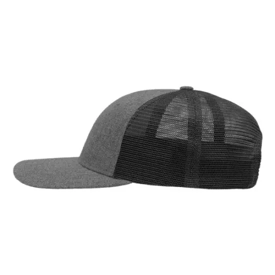 Sportsman&reg; Modern Six Panel Trucker Fit Cap X H Black Black {7}