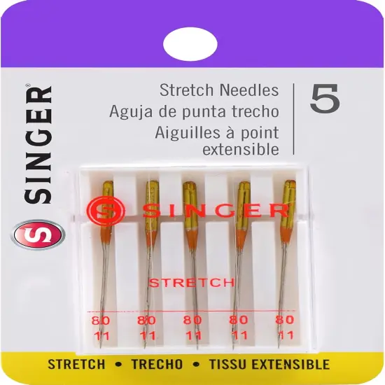 04720 Universal Stretch Sewing Machine Needles, Size 80/12, 5-Count (Color May Vary) {1}