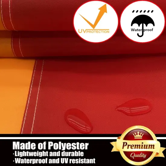 Rainbow Pride Flag 3x5 Outdoor-LGBTQ Flags Pride Flag Sewn Stripes Vivid Color Heavy Duty Polyester Flags with 2 Brass Grommets {2}